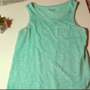 Teal tank top